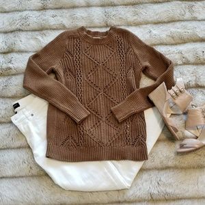 Brown Old Navy sweater